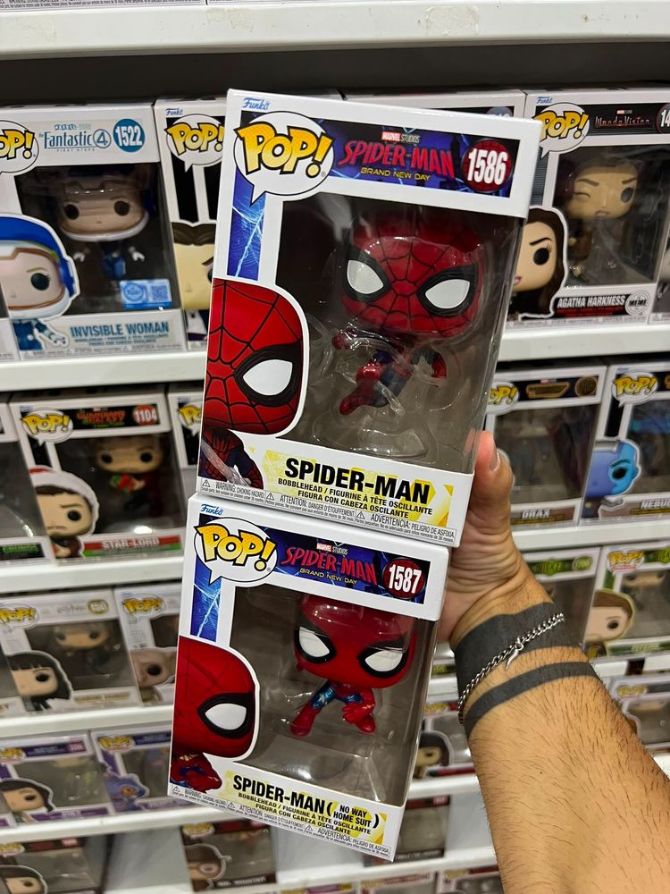 Funko Pop Spider-Man Figures Double